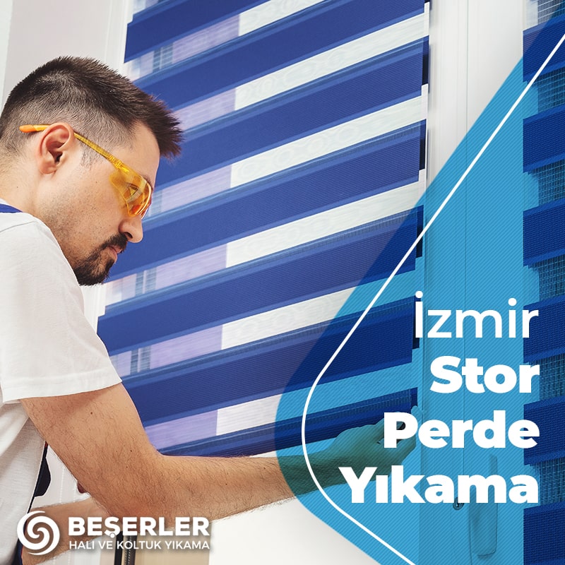 izmir stor perde yıkama hizmeti